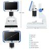 8KLANMMQ 200X Digital Microscope 5'' HD Display Screen Video Microscope Electron Microscope Present Scientific Biology Tool view 2