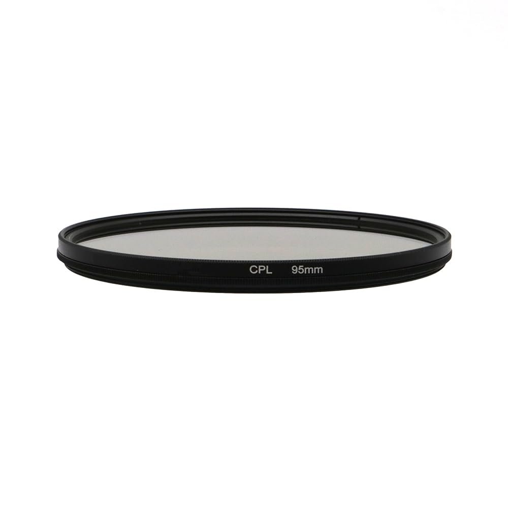 37/39/40.5/43/46/49/52/55/58/62/67/72/77/82/86/95/105mm Circular Polarizer Filter CPL Filter Polarizing Filter with HD Optical Glass (95mm)
