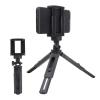 8KLANMMQ Mini Tripod Stand Desktop Portable PhotograpHand Grip Tripod with 1/4 Screw for Smartphone SLR Camera (Color : Black) view 1