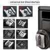 Camera Flash Light, Mini Flash Speedlite GN12 Standard Hot Shoe Mount, Portable Digital On-Camera TRIOPO Flash Speedlite 5600K for Nikon Canon Fuji Sony Panasonic Olympus DSLR Camera view 3