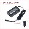 100-240V ~ 1.2A 50/60 Hz AC Power Adapter Charger 19V, 3.42A, 65W, 3.0x1.1mm(UK) view 3