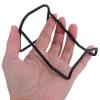 SOLUSTRE Wall Mount Headphone Hook Stand, Iron, No Drill, Black view 3