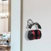 SOLUSTRE Wall Mount Headphone Hook Stand, Iron, No Drill, Black view 4