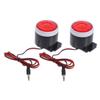 HOMSFOU 2pcs Mini Alarm System Loud Voice for Home Office Security Easy Setup Theft Safety Device for Against Intrusion view 1
