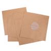 Vaguelly 5pcs Vinyl Record Protective Sleeves Matte Finish Jackets for Safe Storage and Travel for Music Lovers and Djs Center Film Design for Easy Access view 1