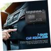 FELTECHELECTR Car Audio Band Equalizer Digital Sound Equalizer for Car Stereo Sturdy Metal Build view 3
