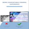 [2 Pack] Screen Protector for WXUNJA C5-PTB 11" Tempered Glass Film,BOVUGAC Screen Protector for WXUNJA C5-PTB Tablet 11 inch 2024 Anti-Scratch & Sensitive & 9H Hardness view 2