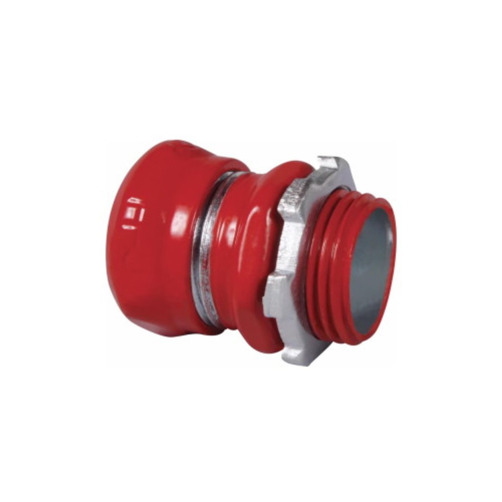 Eaton Electrical - 659ORANGE - Eaton Crouse-Hinds Series EMT Compression Connector, Orange, EMT, Straight,