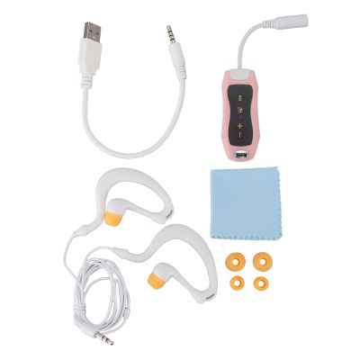 MP3 Player, 8GB IPX8 Playing time, Portable HiFi Sound USB Rechargeable, Swimming Diving Sports, for Swimming, Diving Activities (8GB)