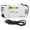 16MP Digital Camera, 1080P Video Recorder Camera with 2.4 Inch Rotatable Screen, 16X Digital Zoom, Fill Light for Vlogging (White) view 1
