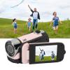 16MP Digital Camera, 1080P Video Recorder Camera with 2.4 Inch Rotatable Screen, 16X Digital Zoom, Fill Light for Vlogging (Pinkish) view 4