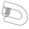 Eaton Electrical - B446a-3/8zn - Eaton B-line Series Swivel Hanger, 1.75in H X 1.75in L X 1.75in W, Steel, view 1