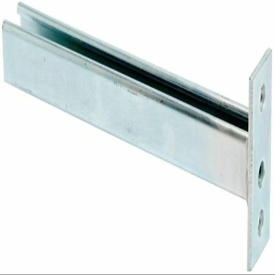 Eaton Electrical - B409-12AL - Eaton B-Line Series Bracket, 4.62 H x 12 L x 1.62 W, Steel, Aluminum, (Each)