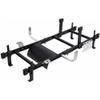Eaton Electrical - SB2260606FB - Runway Support, for 6 Runway Width, 6 Standoff Hieght, Flat Black view 1
