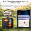 FONIE GPS Medical Alert System for Seniors  24/7 Emergency Help, Real Time Tracking Mini Phone with 2-Way Voice Communication, Fall Down Detection & SOS Button, Lowest Price Subscription view 2
