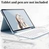 kaidisen Backlit Keyboard for iPad mini 5th Generation / 7.9" Mini 4 Mini 5 Case with Mouse and Detachable RGB Colorful Backlight Color Keyboard Case,Dark Pink+Black view 4