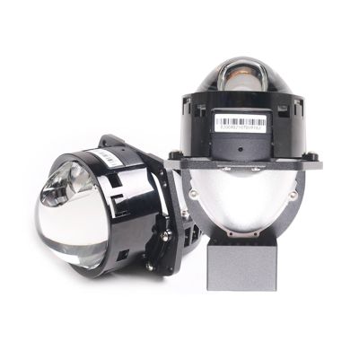2PCS S11 73W 6000K Hyperboloid Bi L/ED Projector Lens 3R G5 Auto Projector Lens RHD LHD Headlight Car Light Accessory(Right,Projector Lens only)