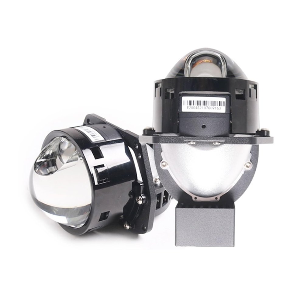 2PCS S11 73W 6000K Hyperboloid Bi L/ED Projector Lens 3R G5 Auto Projector Lens RHD LHD Headlight Car Light Accessory(Right,Projector Lens only)