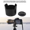 HB 38 Camera Lens Hood with Lens Cap for AF S VR Micro 105mm F 2.8G IF ED Sun Shade Protects from Elements view 2