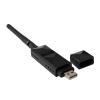 AR9271 Netcard Stable Fast Internet Signal Receiver for Computer TV, ABS Shell Black Antenna 2DBI Adapter for ROS Soft Routing, Portable Access Point view 1