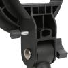 Compact Flashlight Bracket for Mount Camera Top Flashlight, Handle Design, Convenient for Studio Light Black view 4