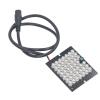 IR Light Board 48 LEDs High Power Night Fill Light for CCTV Cameras Home Security ABS Black DC12V 850nm Infrared Board view 2