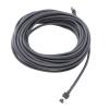 Replacement Extension Cable, 1200Mbps Stable Rectangular Satellite Cable IP68 with Cable Clips for RVs (#1) view 2