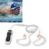 IPX8 Waterproof MP3 Player for Swimming, 8GB Waterproof Headset, Premium ABS Material, Bone Conduction Audio, Open Ear Cordless, Easy Cleaning, USB Transfer (8GB) view 3
