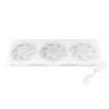 360mm 3 in 1 Computer Case Fan, Ultra Quiet Design, MFDB Dynamic Pressure Bearing, 2200 RPM, PWM Control, Linkable RGB (White) view 2