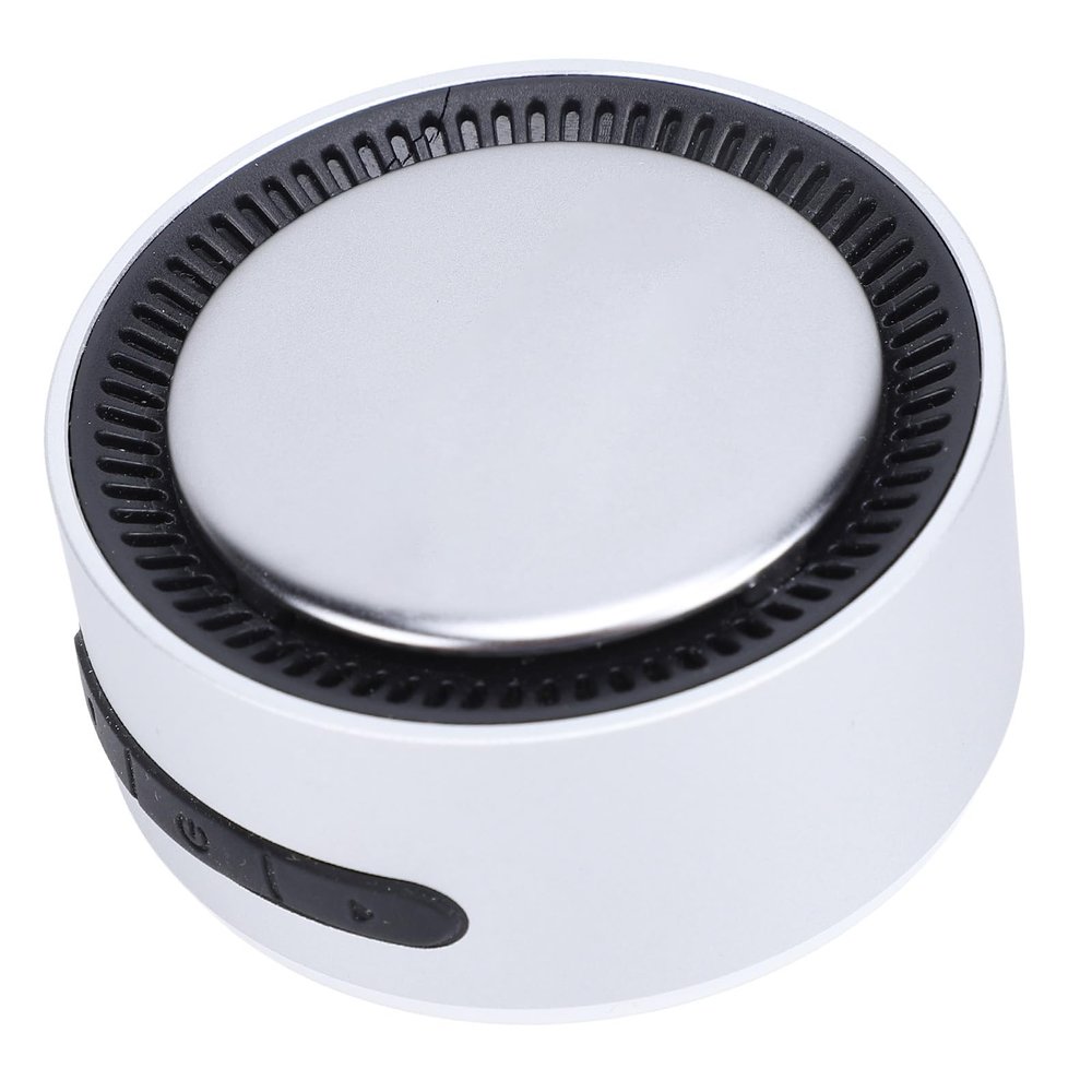 Focket Mini Speaker, Rechargeable Portable Speaker for Indoor and Outdoor Activities (Silver)
