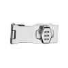 QXCIVR Drawer Lock Mechanical Password Lock Household Password Lock Rotary Hasp Locks Keyless for Garden Interior Mailbox Bathroom Doors(Silver) view 1
