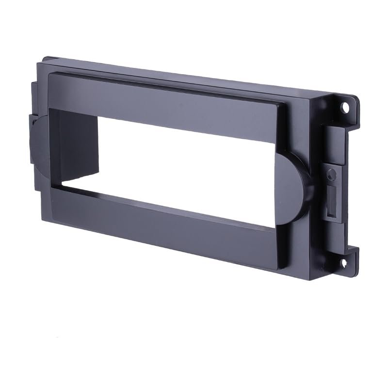 AYYDXRK Install Dash Bezel Trim Kit 170 * 48mm One Din Car Stereo Frame for 2004+ Compatible with 300C Fascia Panel Surround DVD Panel Install Mount Kit