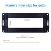 AYYDXRK Install Dash Bezel Trim Kit 170 * 48mm One Din Car Stereo Frame for 2004+ Compatible with 300C Fascia Panel Surround DVD Panel Install Mount Kit view 3