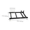 Angoily DIY Creative Design Open Full Tower ATX Case Computer Case Accessories view 2