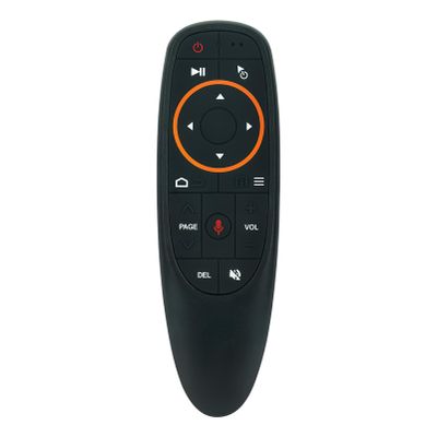 2.4 GHz Replacement Air Mouse Smart Voice Remote Control with IR Learning via USB Receiver Compatible for Magic/BOSH/HITASHI/LGDUBAI/SAMSONG PC Android TV Box Laptop Projector Windows Android Mac OS