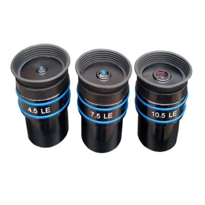 1.25 Inch Eyepiece 4.5mm/7.5mm/10.5mm Achromatic Eyepiece with Long Eye Relief for Astronomical Telescopes(F4.5mm 7.5 10.5)