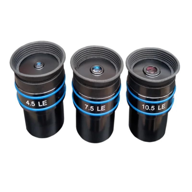 1.25 Inch Eyepiece 4.5mm/7.5mm/10.5mm Achromatic Eyepiece with Long Eye Relief for Astronomical Telescopes(F4.5mm 7.5 10.5)