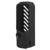 Drfeify Silicone Protective Sleeve Cover for Osmo Pocket 3 Camera, Handheld Gimbal, Non Slip Texture, Heat Dissipation Vents, Full Protection, Compatible with Action Camara (Black view 1
