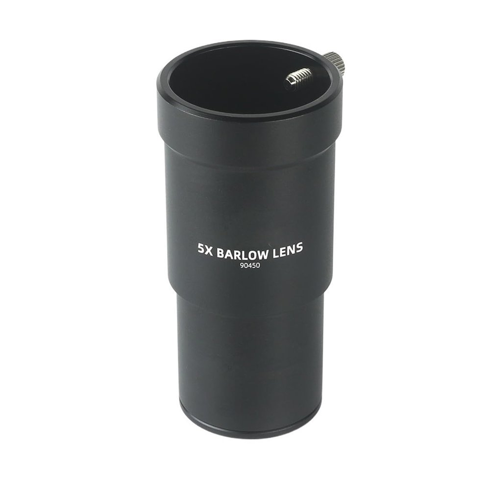 5X Barlow Lens 1.25" Metal Fully Coated Length Extender for Astronomical Telescopes