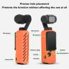 Drfeify Silicone Protective Sleeve Cover for Osmo Pocket 3 Camera, Handheld Gimbal, Non Slip Texture, Heat Dissipation Vents, Full Protection, Compatible with Action Camara view 4