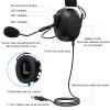 HELETUL Noise Reduction Airsoft Headset, Hunting Earmuff with U94 PTT for Hytera bd502i bd552i bd612i tc508 pd562i pd402i pd482i Walkie Talkie view 4