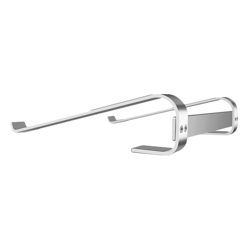 Angoily 1pc Portable Laptop Stand Lightweight Desktop Holder for Notebook Stylish Design for Home Office Use Silver
