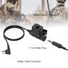 ANC Noise Canceling Headset Tactical Ptt Noise Reduction Boom Mic Walkie Talkie Electronics Over The Head Earmuffs Headpohne for Airsoft Mulsim Shooting Communication Earpro for Motorola 2 Pin Radio view 4