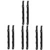 Angoily 4pairs Hard Drive Mounting Rail Replacement for Drives Pads Plastic Design Compatible Standard Cases Easy Installation view 1