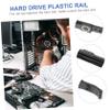Angoily 4pairs Hard Drive Mounting Rail Replacement for Drives Pads Plastic Design Compatible Standard Cases Easy Installation view 2