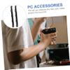 Angoily 4pairs Hard Drive Mounting Rail Replacement for Drives Pads Plastic Design Compatible Standard Cases Easy Installation view 3