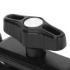 1/4 Inch Screw Clamp with Double Ballhead, 360 Degree Rotation, Aluminum Alloy Material for Camera Monitor Mounting, Non Slip Rubber Pad, High Compatibility view 3