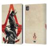 Head Case Designs Officially Licensed Assassin's Creed Yasuke and Naoe Shadows Graphics Leather Wallet Case Compatible with Apple iPad Pro 11 M4/M5 2024/2025 view 1