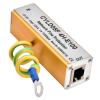 Ethernet Network Surge Protector Multilevel Thunder Lighting Arrester Fast Response Suitable for Video Signals Metal view 2