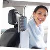 Housoutil Car Headrest Tablet Holder Mount for Back Seat Non-Slip Design Fits Tablets for Entertainment While Traveling view 2